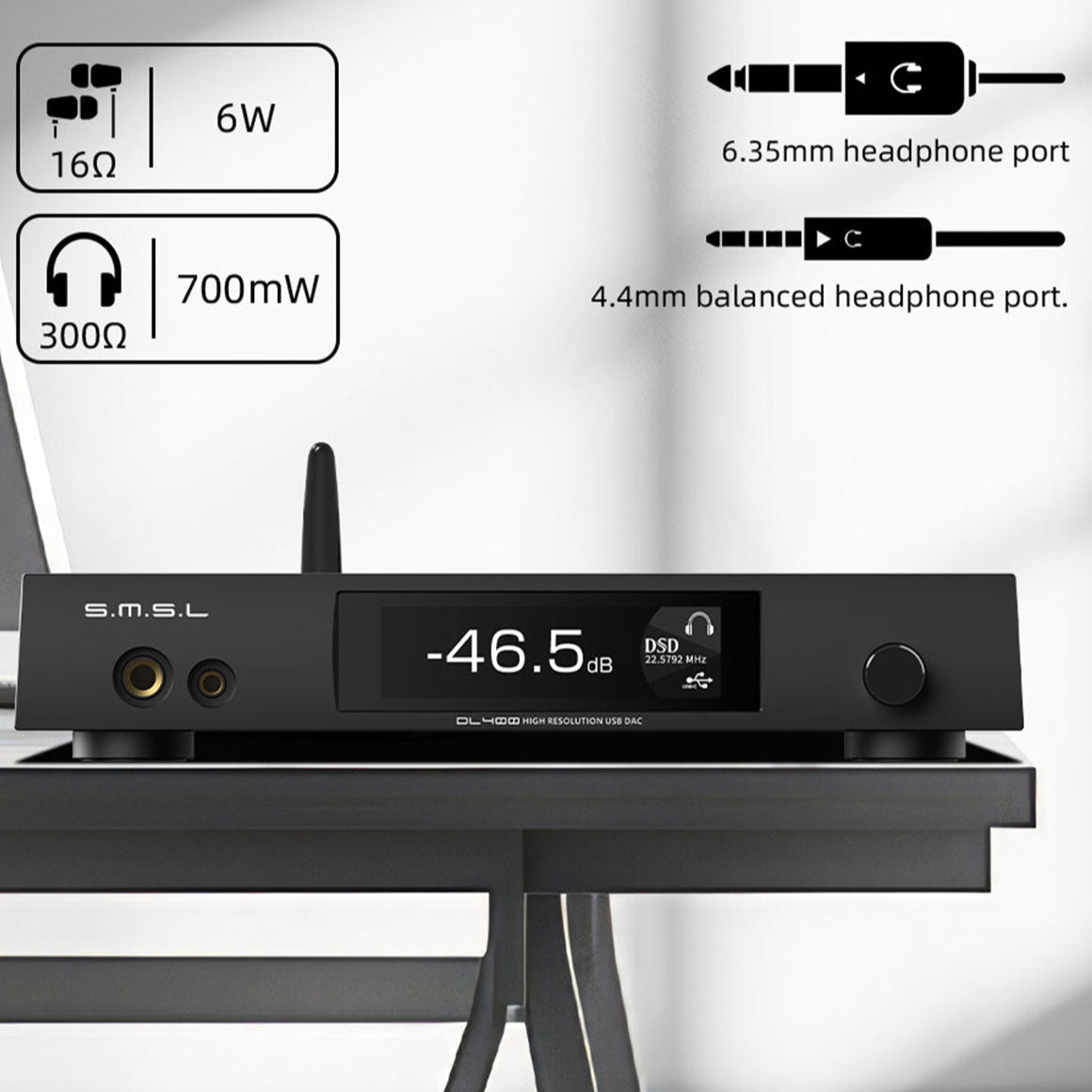 Headphone-Zone-SMSL-DL400