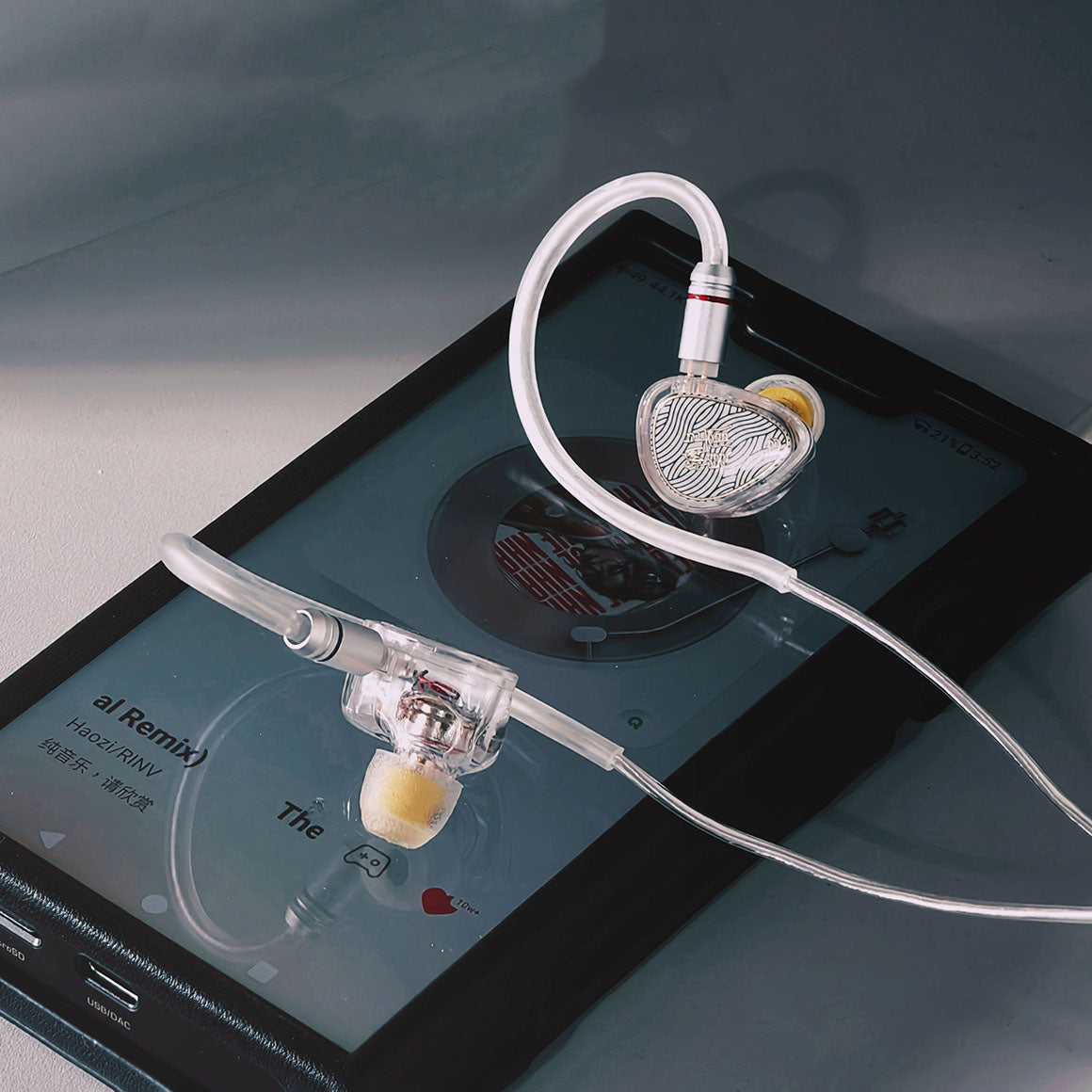 Headphone-Zone-Tangze-Waner-SG-2-White-4.4mm-Without-mic