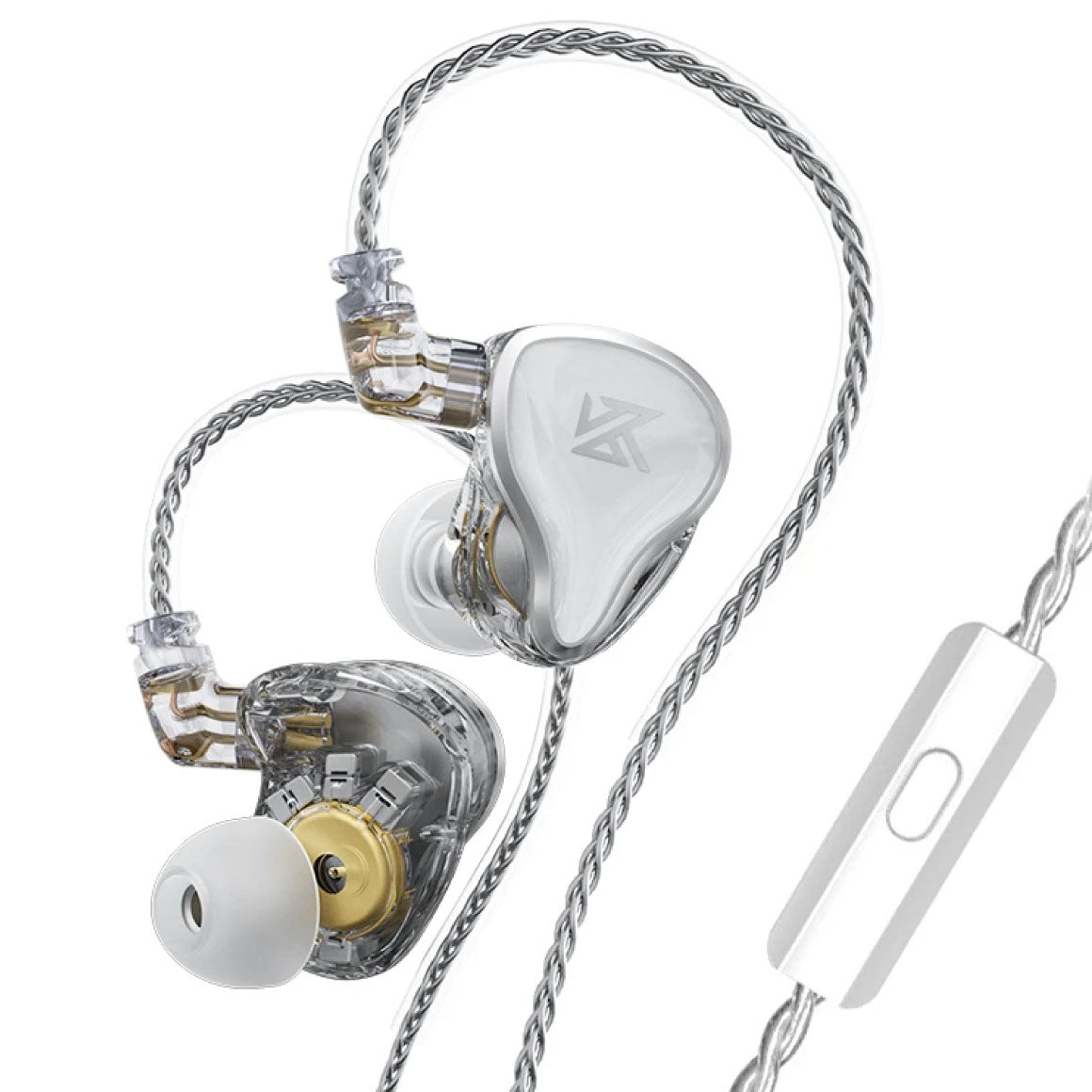 Headphone-Zone-KZ-ZAS-Silver