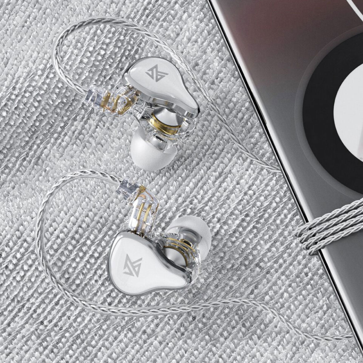 Headphone-Zone-KZ-ZAS-Silver