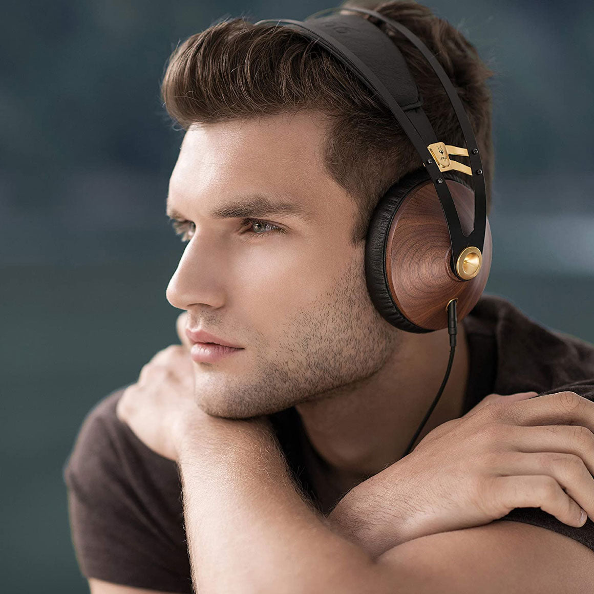 Headphone-Zone-Meze-99-Classics-Boom-Mic-Kit-Walnut-Gold