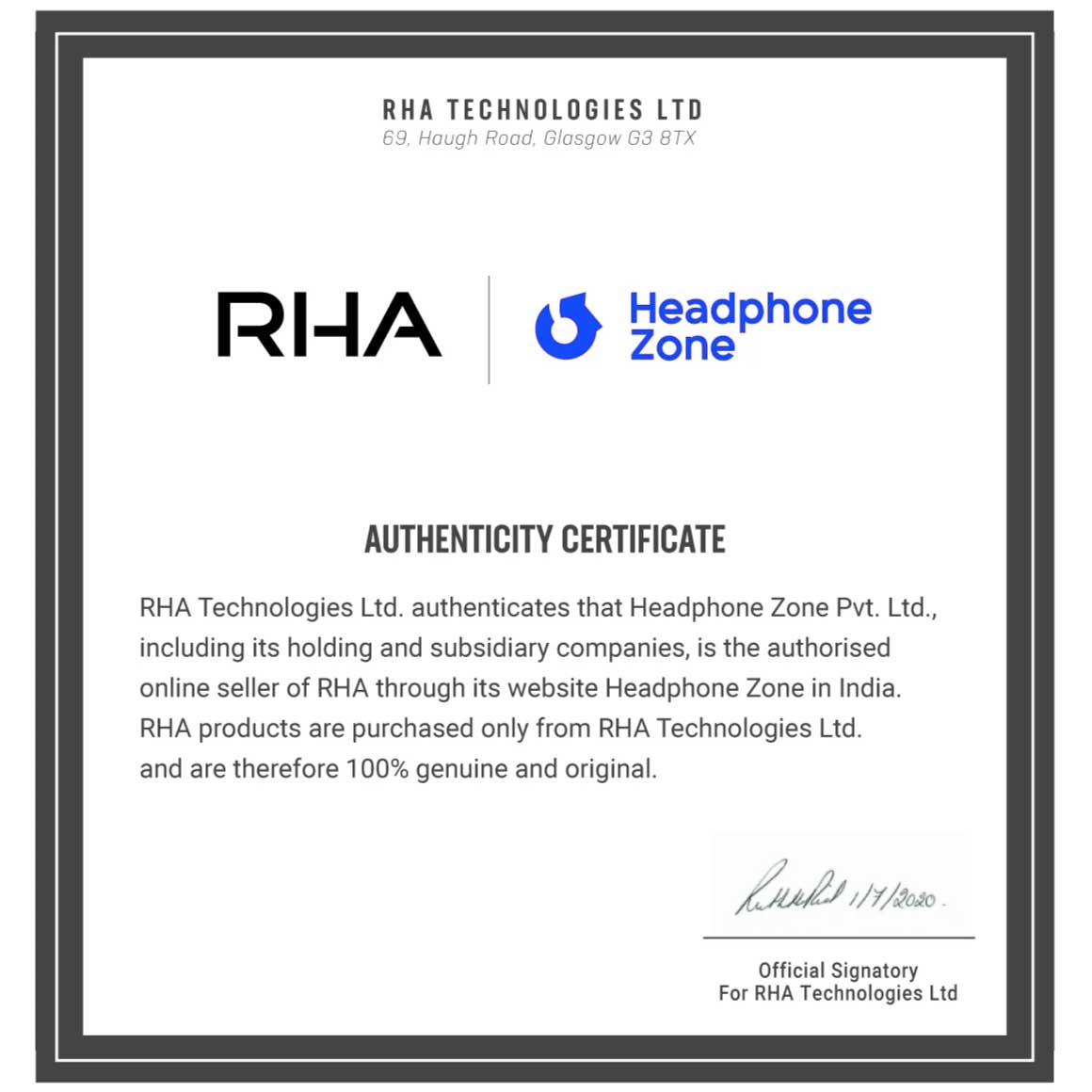 RHA - MA390 Universal