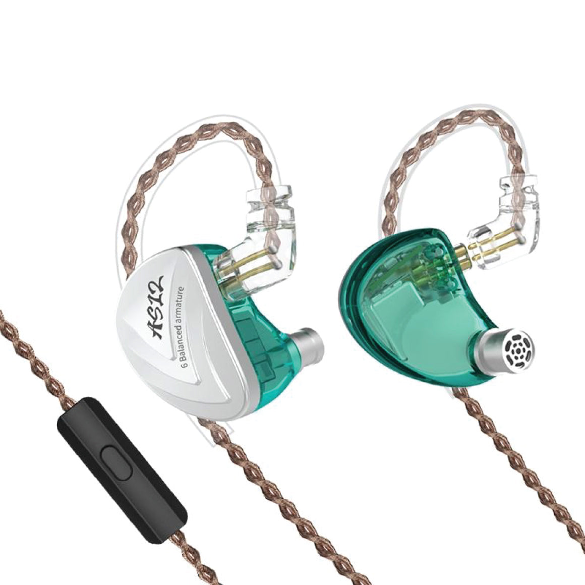 Headphone-Zone-KZ-AS12-Cyan