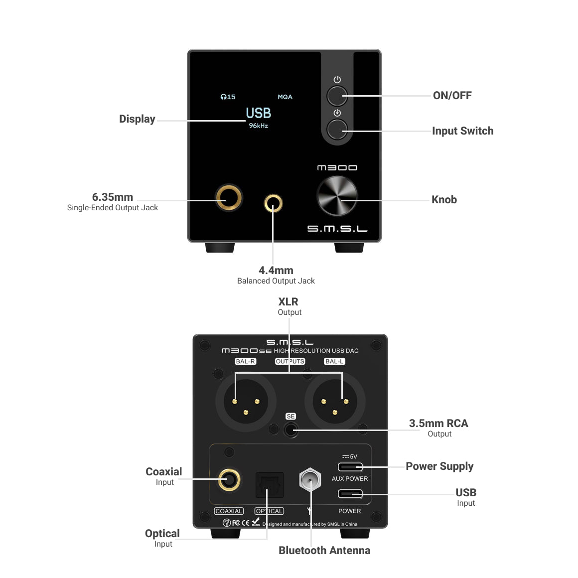 Headphone-Zone-S.M.S.L-M300 SE