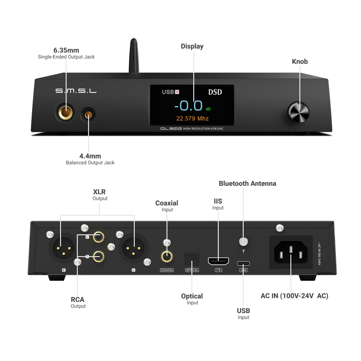 Headphone-Zone-SMSL-DL300