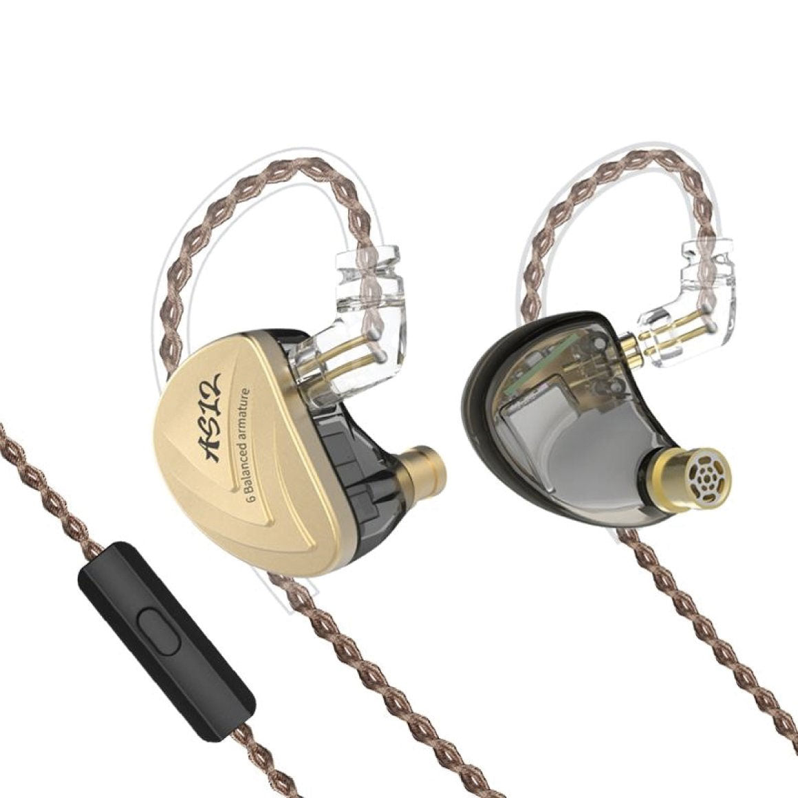Headphone-Zone-KZ-AS12-Black