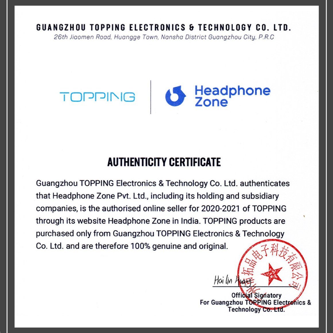Headphone-Zone-TOPPING-L50-Black