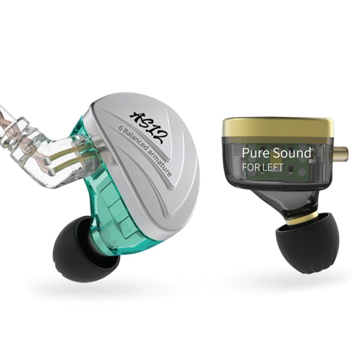 Headphone-Zone-KZ-AS12-Black