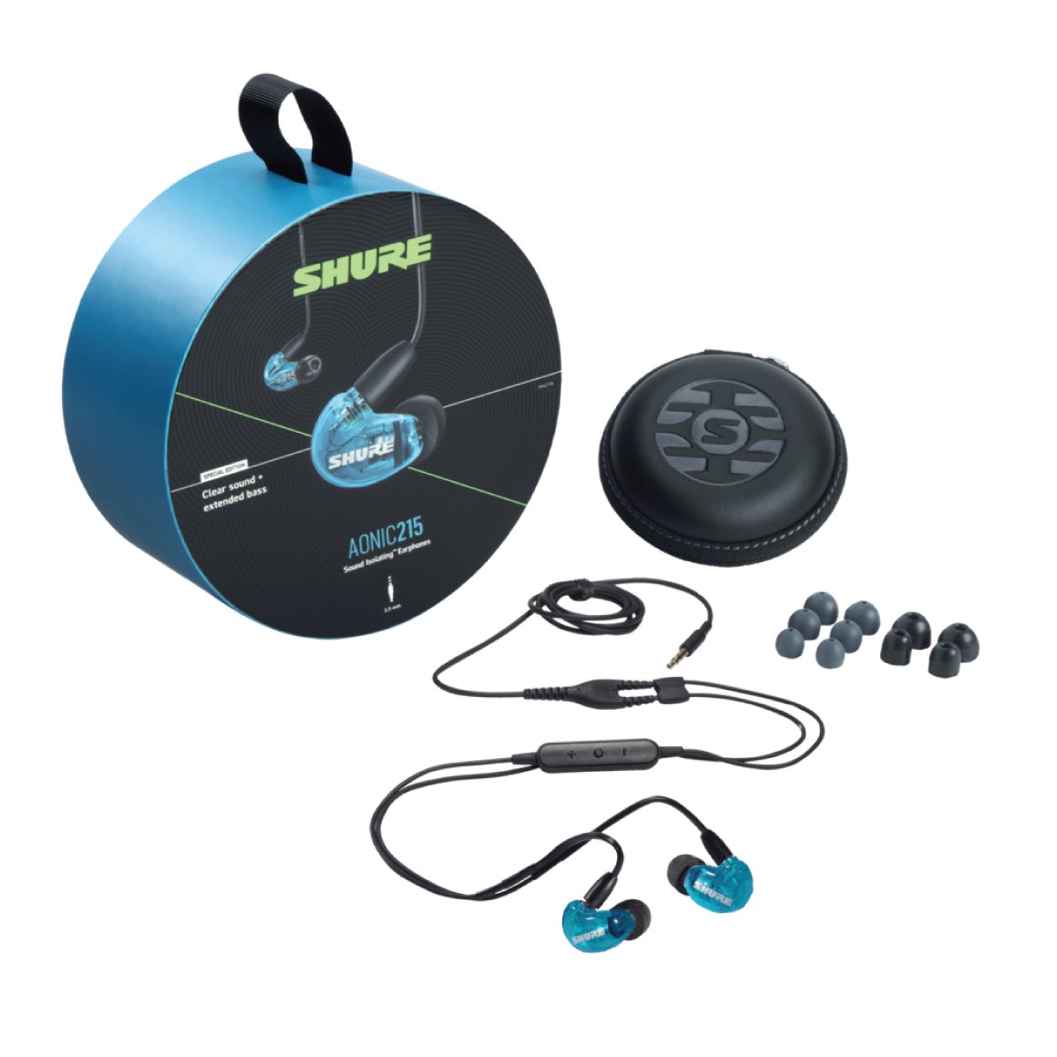 Headphone-Zone-Shure-AONIC 215-Blue