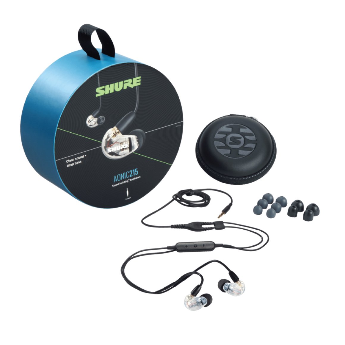Headphone-Zone-Shure-AONIC 215-Clear
